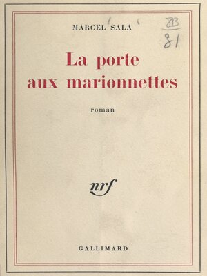 cover image of La porte aux marionnettes